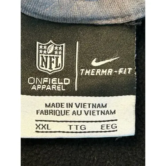 Nike San Francisco 49ers On-Field Apparel NFL Sideline Hoodie XXL - Picture 7 of 11